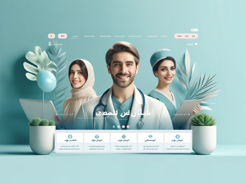 طراحی سایت پزشکی